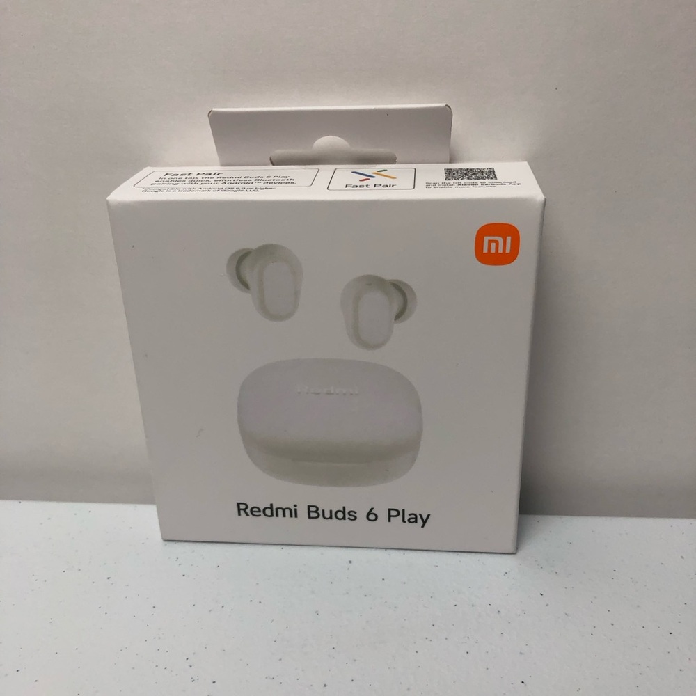 Redmi Buds 6 Play True Wireless Earbuds - White